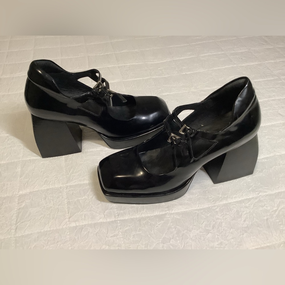 Jeffrey Campbell Platform Mary Janes Size 10